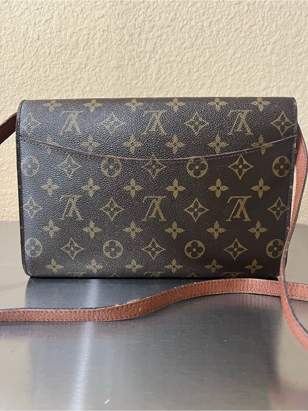 LOUIS VUITTON MONOGRAM BORDEAUX CROSSBODY SHOULDER BAG VINTAGE - Picture 2 of 16